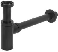 Сифон для раковины Hansberge H175 Черный матовый