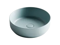 Умывальник Ceramicanova чаша накладная круглая (цвет Зеленый Матовый) Element 390x390x120мм