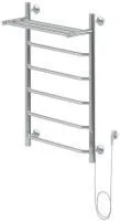 Полотенцесушитель электрический Aquanet Fiona 80х50 Тэн справа, с полкой