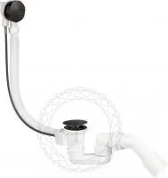 Сифон для ванны полуавтоматический FILARETE FL80 (Графит)