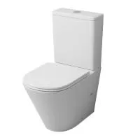 Унитаз Grossman GR-4450MS (605х380х825) белый матовый напольный безободковый с тонкой крышкой