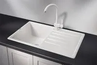 Кухонная мойка Granula ST-7602 белый