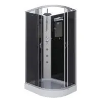 Душевая кабина Niagara Classic NG-3512-14LBKTG 120х80х210-240, низкий поддон 13 см, стекло тонированное