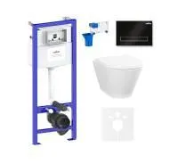 Комплект инсталляции и унитаза 7 в 1 Lavinia Boho Elegant Rimless 87561091