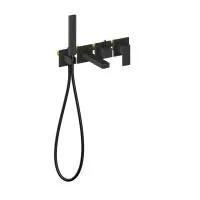 Встраиваемый смеситель для ванны TIMO Selene 2014/03YSM, черный