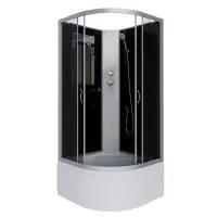 Душевая кабина Niagara Classic NG-2508-14BK 90х90х200, высокий поддон 40 см, стекло тонированное