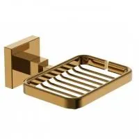 Мыльница с держателем WONZON & WOGHAND, Темное золото (WW-8924-DG)