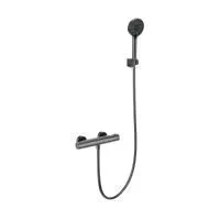 Смеситель для душа с термостатом WONZON & WOGHAND, Темный графит (WW-B2029-A-BGG)