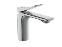 Смеситель для раковины Cersanit ODRA однорычажный клик клак, 63050