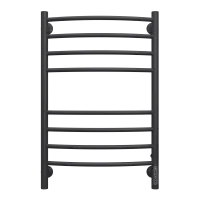 Полотенцесушитель электрический TERMINUS Классик П8 500х800 электро КС 9005 матовый