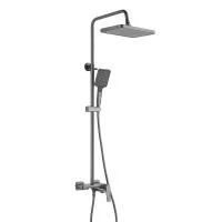 Душевая система Shevanik S4226T, оружейная сталь