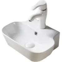 Раковина керамическая (накладная/подвесная)   SantiLine SL-2002