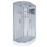 Душевая кабина Niagara Ultra NG-303-01R 120х80х220, низкий поддон 16 см, стекло прозрачное с матовой полосой