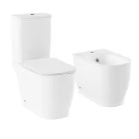 Унитаз-компакт напольный Lavinia Boho Bell Pro 21030001 напольный унитаз, быстросъемное сиденье микролифт, напольное биде