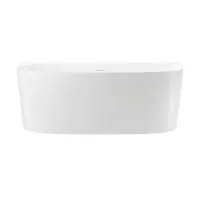 Акриловая ванна в наборе 3 в 1: пристенная ванна, ножки, экран Wellsee Belle Spa 2.0 235801000