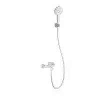 Смеситель для ванны с душем WONZON & WOGHAND, Белый матовый (WW-4530-MW)