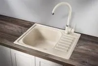 Кухонная мойка Granula GR-5801 пирит