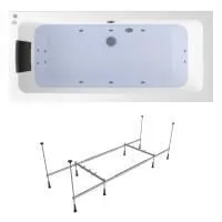 Гидромассажный комплект 4 в 1 Lavinia Boho Pure 36275H00