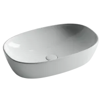 Умывальник Ceramicanova чаша накладная овальная Element 600x380x140мм