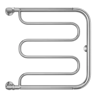 Полотенцесушитель водяной TERMINUS Фокстрот 1" БШ 600х600 без американок в комплекте