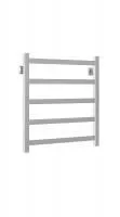 Полотенцесушитель водяной Stinox Prestige 500x600, нижнее подключение, хром, 1/2" ВР (внутренняя резьба), 5 перекладин