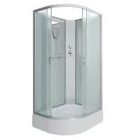 Душевая кабина Niagara Classic NG-33394-14RBK 130х90х200, средний поддон 26 см, стекло матовое