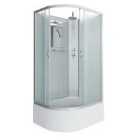 Душевая кабина Niagara Classic NG-2310-14RBKT 120х80х210-240, высокий поддон 40 см, стекло матовое