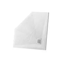 Поддон для душа из искусственного камня Vincea VST-4SP1010W, 1000*1000*25, белый матовый