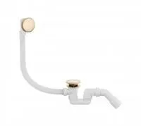 Автоматический сливы-перелив для ванны Grocenberg GB230 Золото матовый