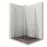 Душевой уголок Ambassador Diamond 12011106L, квадратный, 100х100 см