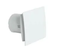 Вентилятор BETTOSERB с обратным клапаном, ручным выключателем (шнурок), белый пластик, 110152