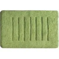 Коврик для ванной комнаты Milardo Green lines, 50*80 см MMI181M