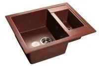 Кухонная мойка GranFest QUADRO Q-610K красный марс
