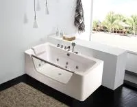 Ванна акриловая WeltWasser WW BULLEN 150/85 WT 150х85х58 г/м белая